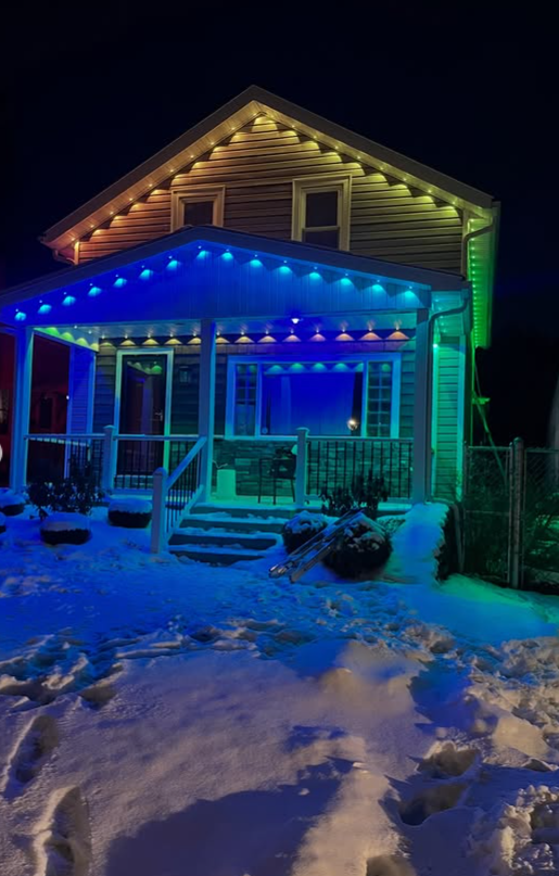 Holiday-Ready Façade — 716 Exterior project in Western New York