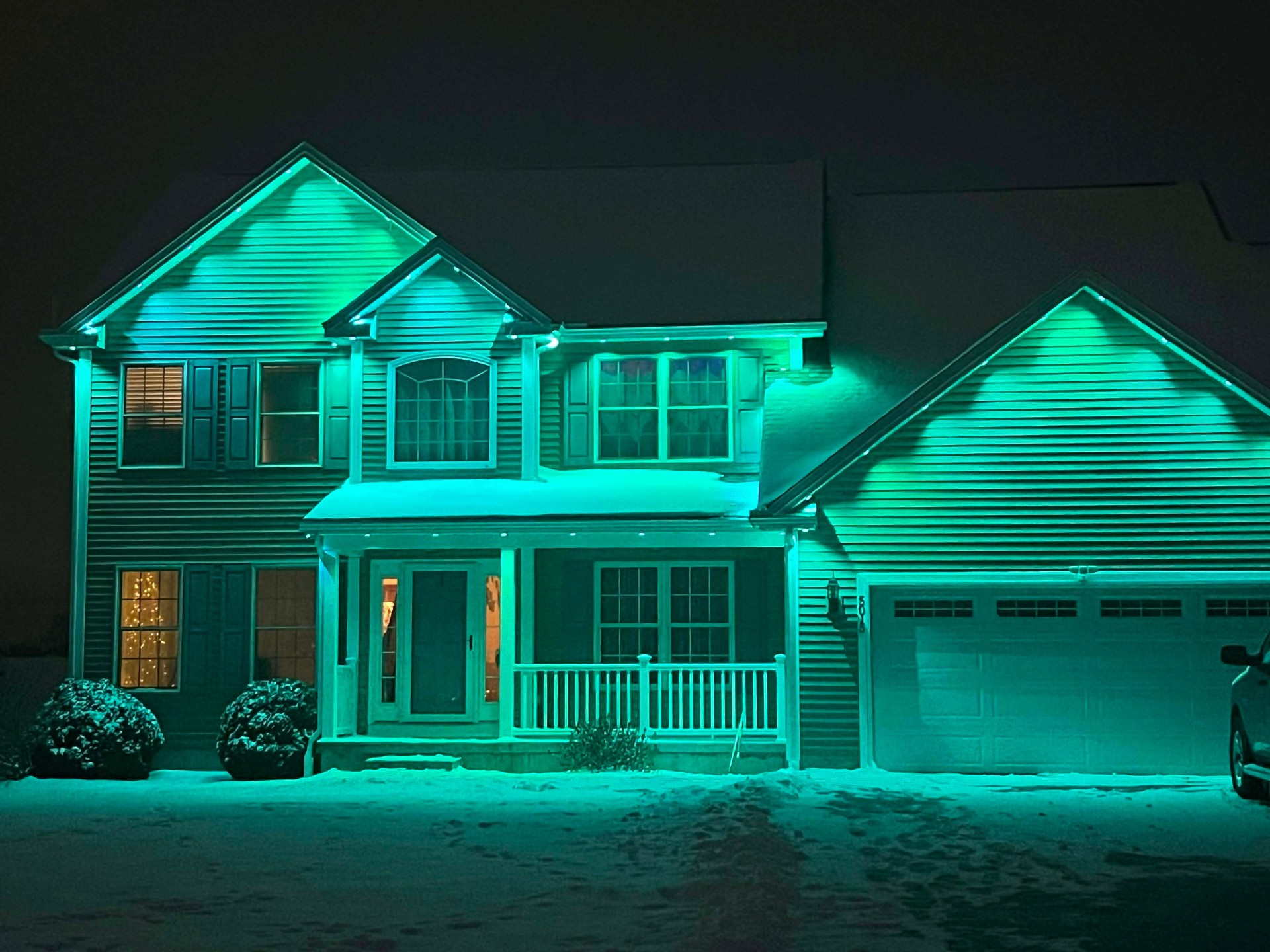 Color-Changing Eaves — 716 Exterior project in Western New York